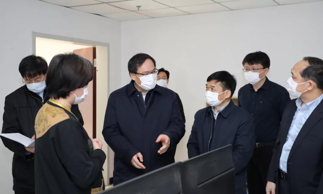 楊金成到七院、七一四所檢查指導疫情防控和復工復產工作