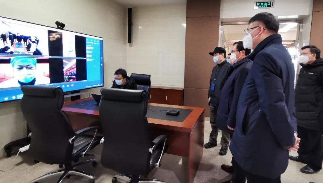 楊金成到七院、七一四所檢查指導疫情防控和復工復產工作