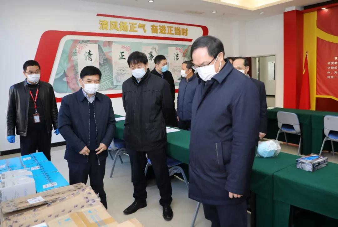 楊金成到七院、七一四所檢查指導疫情防控和復工復產工作